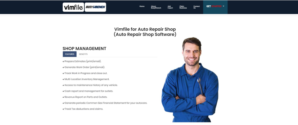 screenshot of Busy Wrench